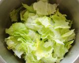 リンゴとハムのレタスサラダ作り方3写真