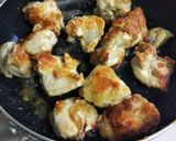鶏もも肉☆チーズこんがり絡め焼き☆作り方6写真
