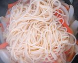味付け簡単！梅とゆかりのさっぱりパスタ作り方6写真