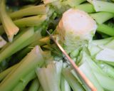 ご飯モリモリ☆ターサイと豚肉の油炒め作り方2写真