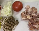 トマトソースのオムライス(*´ `)作り方1写真