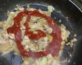トマトソースのオムライス(*´ `)作り方4写真
