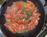 トマトソースのオムライス(*´ `)作り方14写真