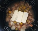 ベビーホタテのバター香る炊き込みご飯作り方3写真