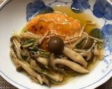 鮭のハンバーグ、キノコあんかけ作り方13写真