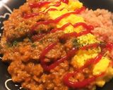 レンジでとろふわ！チーズキーマオムライス作り方7写真
