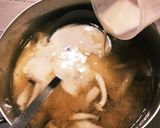 体あったまる♡豆乳味噌汁作り方3写真