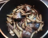 鯖缶で簡単！焼き鯖と茸のサラダ作り方3写真