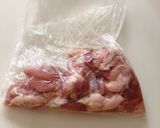 とろとろ♡さつまいもと鶏肉のクリーム煮作り方1写真