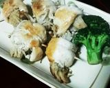 時短☆えのき＆ささ身巻き焼き作り方7写真