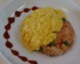 大量生産可能　ふわふわオムライス作り方9写真