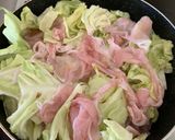 キャベツと豚肉のじゅんわり10分煮作り方2写真