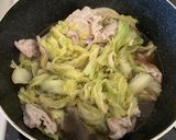 キャベツと豚肉のじゅんわり10分煮作り方3写真