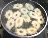 きのこと鶏肉とちくわぶの煮物　酒粕入り　作り方1写真