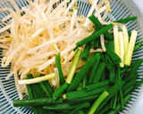 もやしと豚肉のピリ辛炒め花椒油の風味作り方2写真