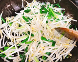 もやしと豚肉のピリ辛炒め花椒油の風味作り方4写真