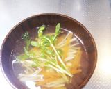えのきと鯛のお吸い物作り方8写真