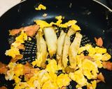 エリンギと卵しゃけのゴマ炒め作り方3写真