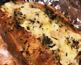 とろ〜りチーズのガーリックチキンバゲット作り方14写真