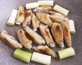 鶏肉と長ネギの麻辣ペッパー炒め作り方2写真