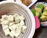 糖質オフ！アボカド納豆キムチ豆腐作り方2写真