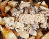 おしゃれな居酒屋で出てくるお通しのもつ煮作り方5写真