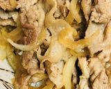 シンプル具材のあまから豚丼作り方4写真
