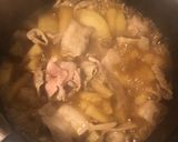 フライパンで簡単！大根と豚肉の甘辛煮♡作り方2写真