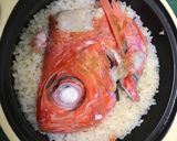 古代米と玄米の鯛めし作り方4写真