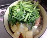 わけぎ(ネギ)を食べよう!肉豆腐★鍋作り方4写真