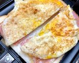簡単!マックグリドル風♡ホットサンド作り方5写真
