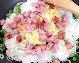 ランチに★残った野菜で簡単和風チャーハン作り方5写真