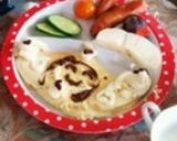 m究極のふわふわスフレパンケーキ作り方35写真