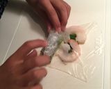 小学生でも出来る❗️ヒラメの生春巻き作り方3写真