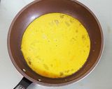 とろとろ煮込みハンバーグ風オムライス作り方3写真