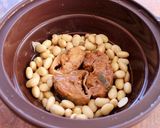 レンジで簡単！鯖の味噌煮缶で大豆トマト煮作り方2写真