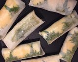 【簡単美味しい】ささみ梅しそチーズ春巻き作り方4写真