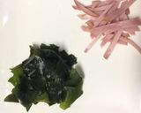 あるものでササッと!給食の梅風味サラダ作り方2写真