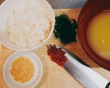 塩ラーメンのスープでお茶漬け★リメイク作り方1写真