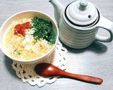 塩ラーメンのスープでお茶漬け★リメイク作り方2写真