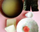 ラーメンスープでおかわり＊明太もち作り方2写真