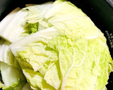 炊飯器で簡単！白菜挽肉の和風ミルフィーユ作り方4写真