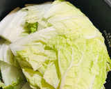 炊飯器で簡単！白菜挽肉の和風ミルフィーユ作り方5写真