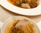 炊飯器で簡単！白菜挽肉の和風ミルフィーユ作り方6写真