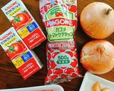 アレンジ自在‼️ミートソースオムライス♪作り方1写真