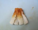お弁当に★ちくわリボン作り方1写真
