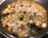 野菜たっぷりのコンソメスープ作り方8写真