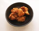 唐揚げおにぎり♪作り方1写真