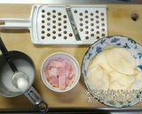 おつまみにパリもち♪薄焼きベーコンポテト作り方1写真