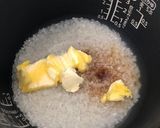 炊飯器で超簡単！明太子バターごはん作り方1写真